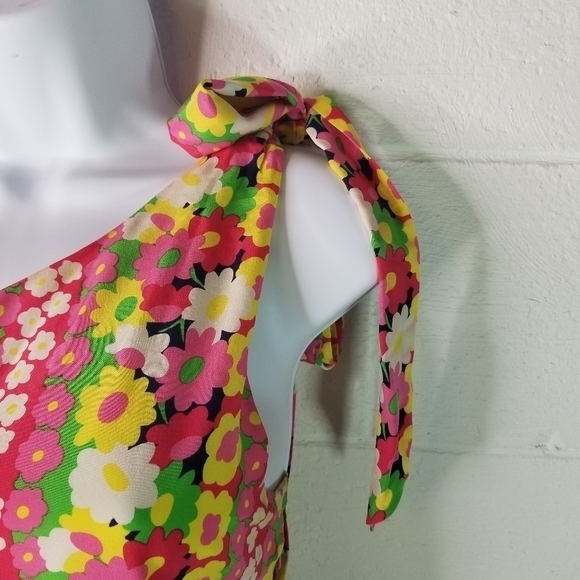 Lilly Pulitzer Roe silk one shoulder top - Picture 3 of 9